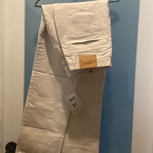 Frank & Oak Cream Chinos Pants The Joey Pant